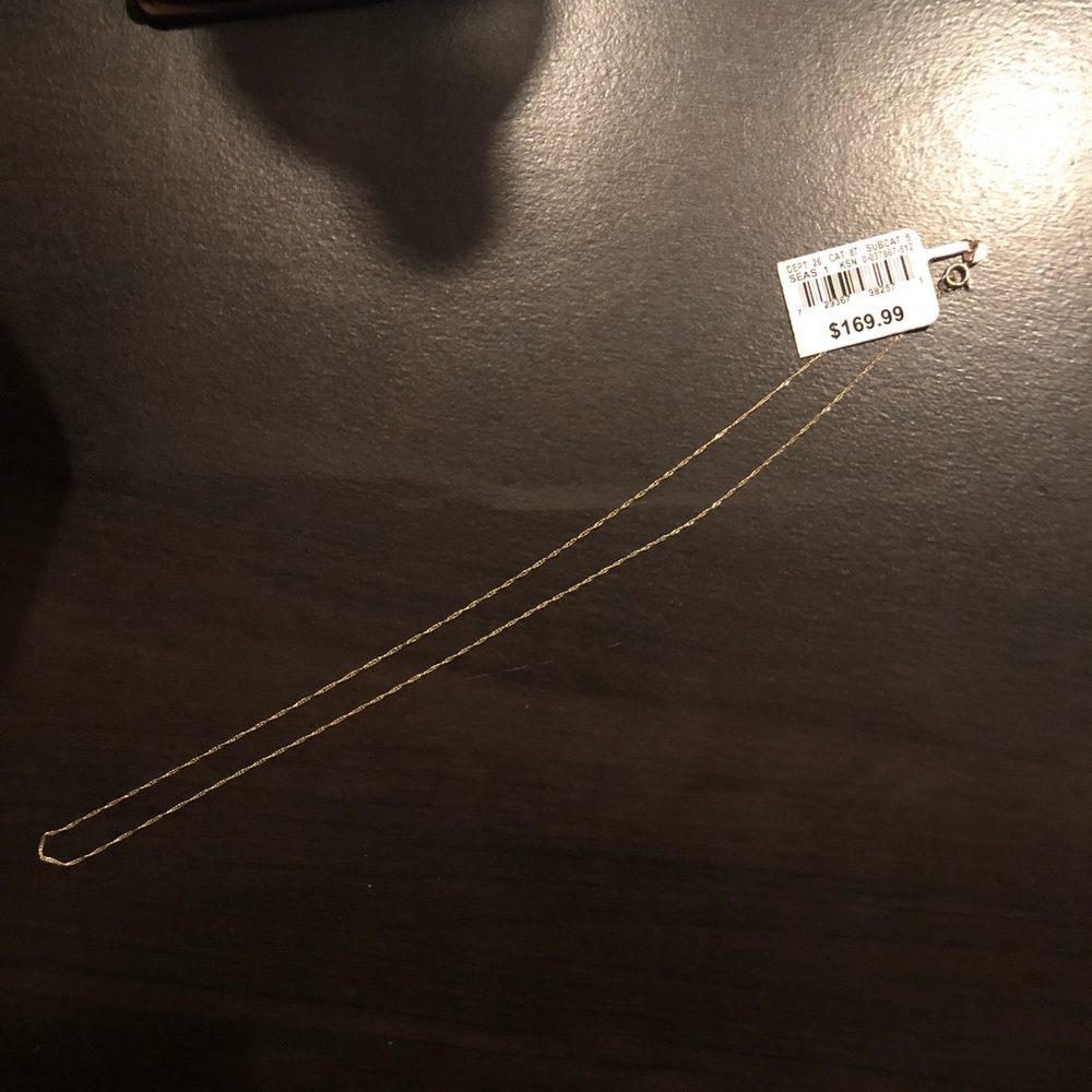 10K True Gold 16” Chain Necklace